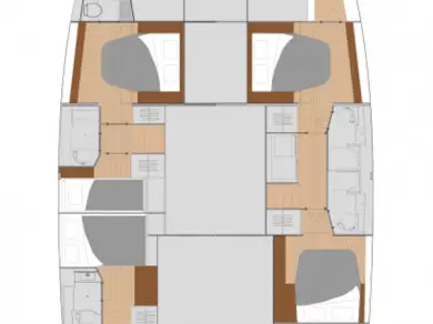 Catamaran to hire Trogir at the best price