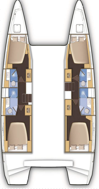 Yacht charter Trogir - Lagoon Lagoon 42 on SamBoat