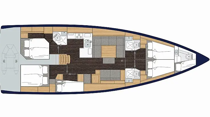 Sailboat to hire Lefkáda at the best price