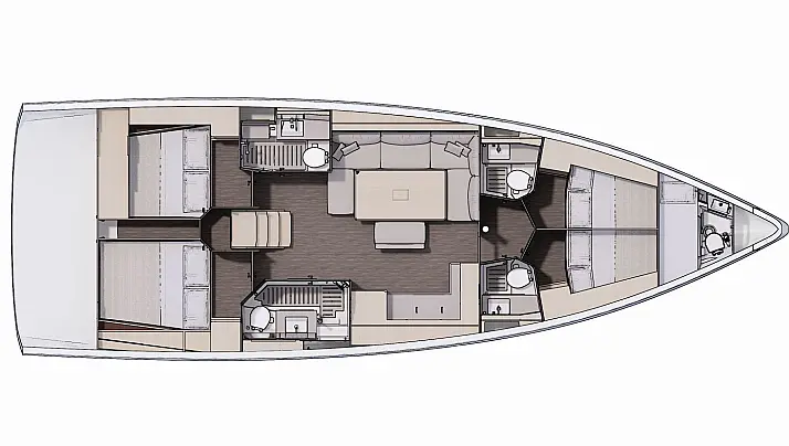 Yacht charter Lefkáda - Dufour Dufour 470 on SamBoat