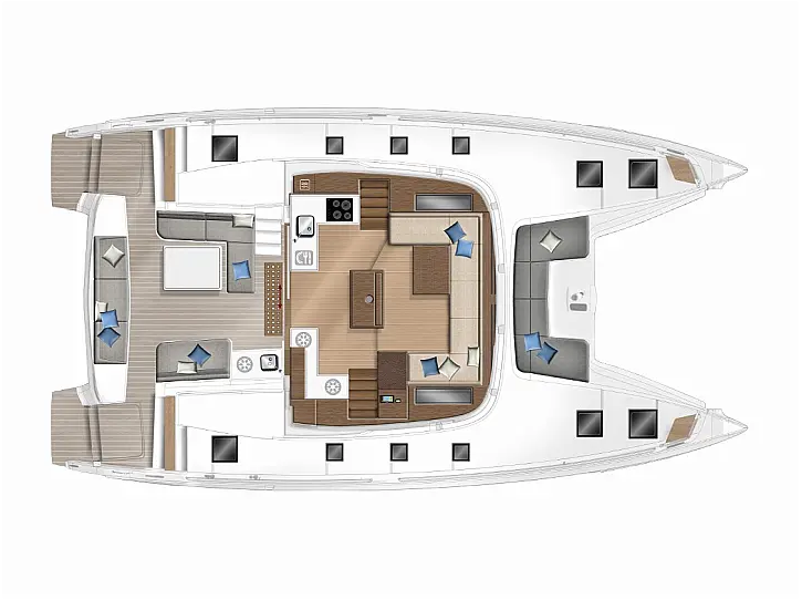 Yacht charter Alimos - Lagoon Lagoon 50 on SamBoat