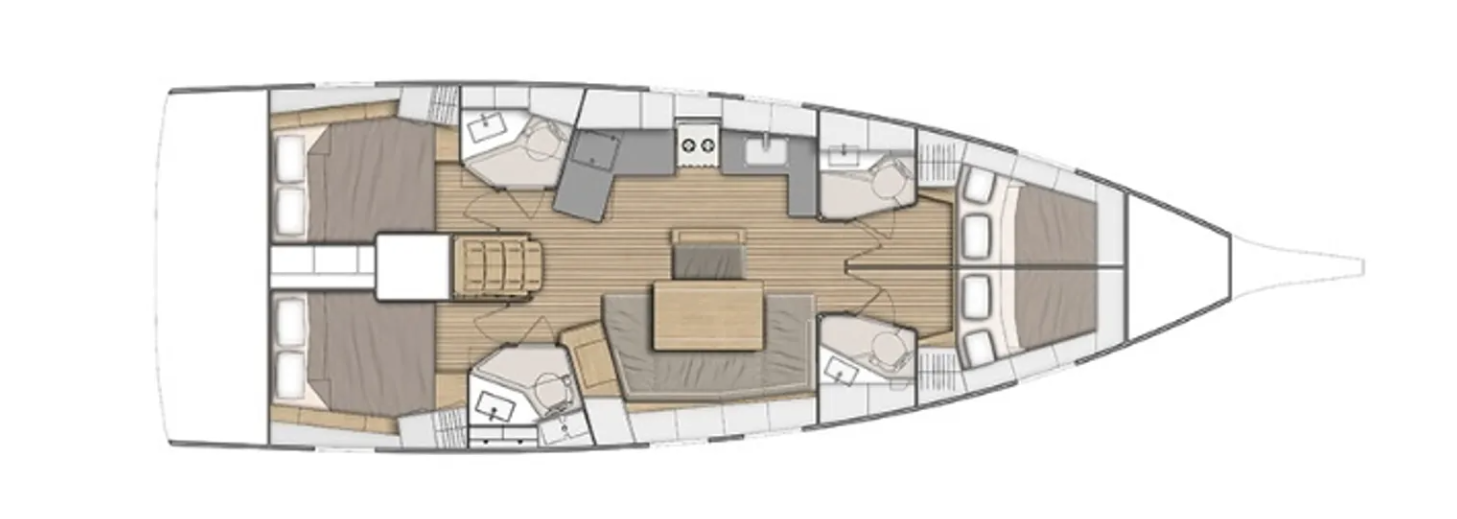 Sailboat to hire Lefkáda at the best price