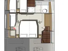 Luxury Yacht hire in Split - Jeanneau Prestige 520 Flybridge - 3 + 1 cab.