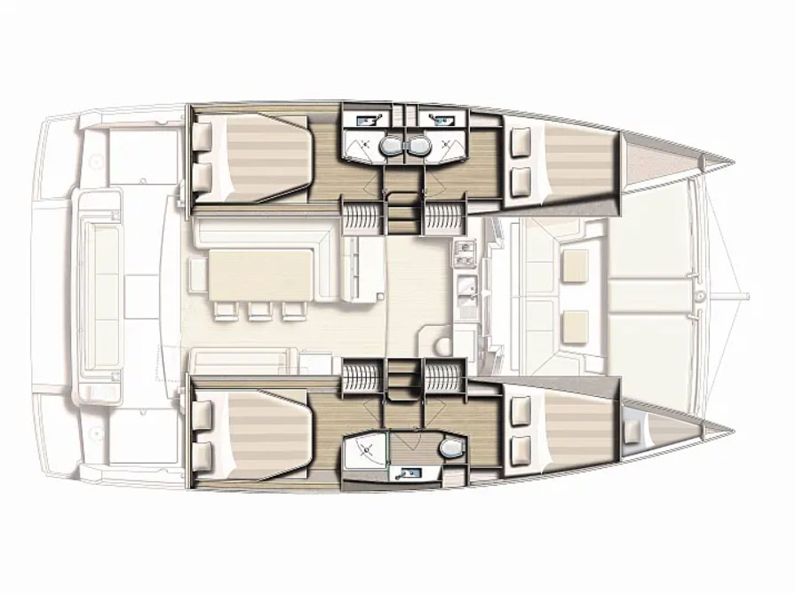Hire Catamaran Bali with a boat licence