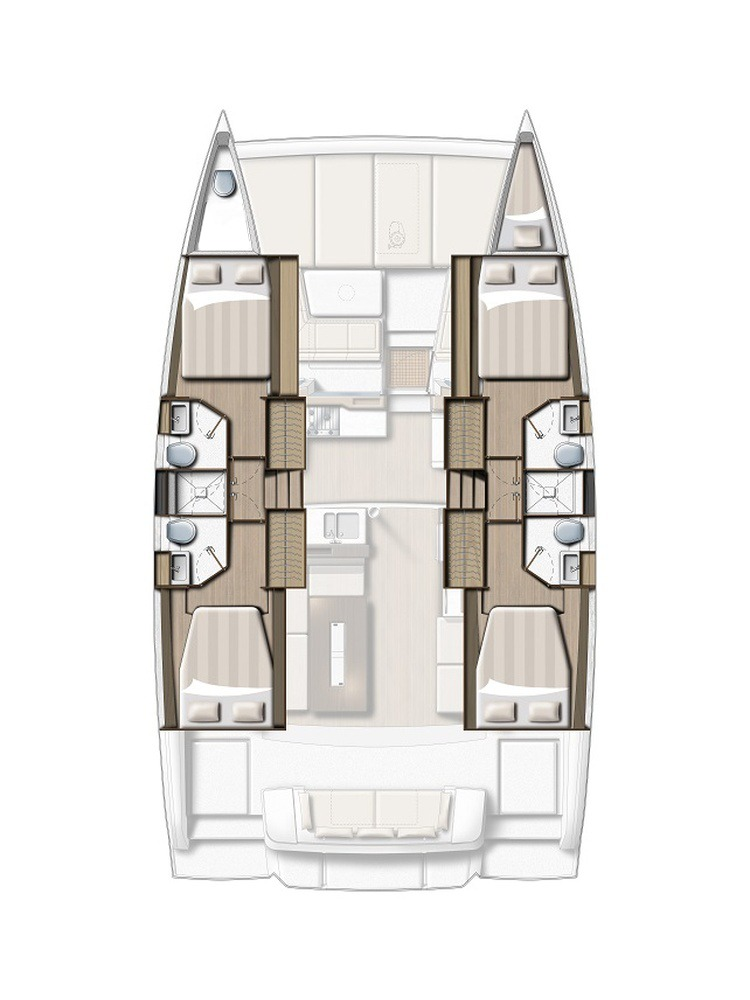 Hire Catamaran with or without skipper Bali Biograd na Moru