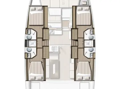 Hire Catamaran with or without skipper Bali Biograd na Moru