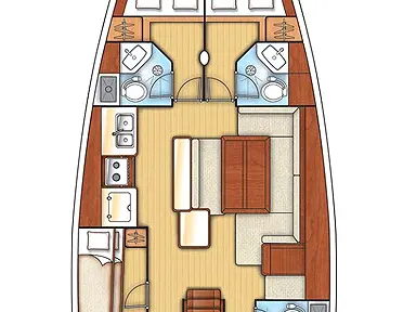 Hire a Bénéteau Oceanis 50 Family Rogač