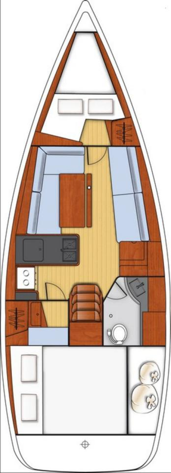 Bénéteau Oceanis 31 charter bareboat or skippered in  Split