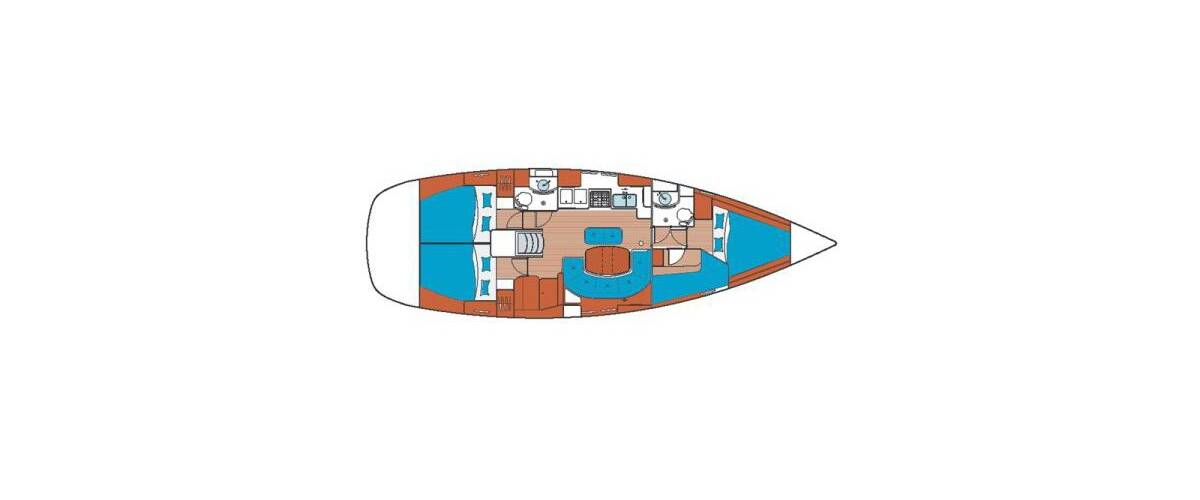 Sailboat hire in Pirovac - Bénéteau Oceanis 411 Clipper