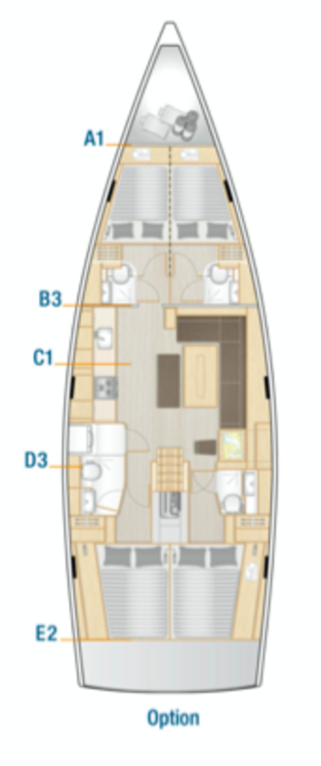 Hire Sailboat with or without skipper Hanse Seget Donji