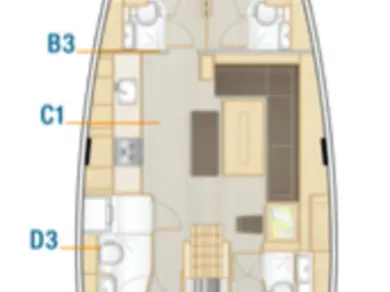 Hire Sailboat with or without skipper Hanse Seget Donji
