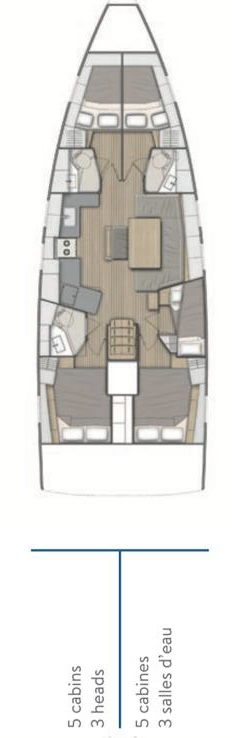 Bénéteau Oceanis 46.1 charter bareboat or skippered in  Göcek