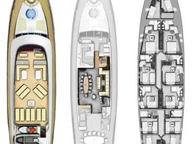 Hire Sailboat navilux with a boat licence