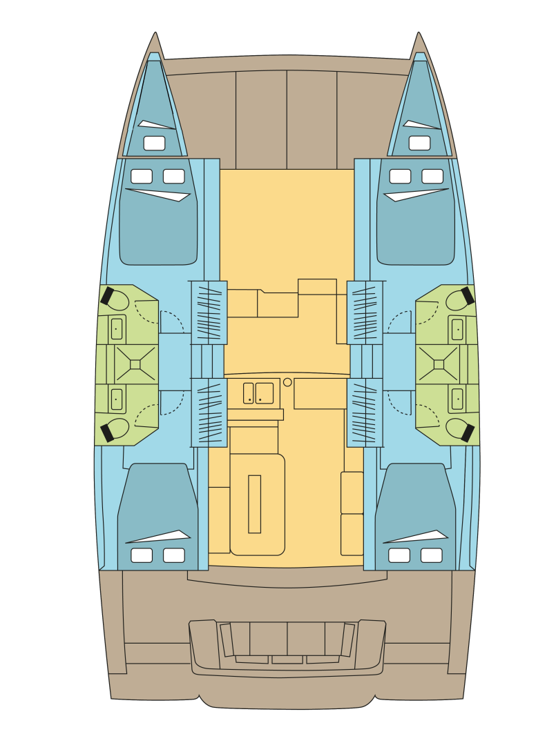 Yacht hire Saint George's cheap Bali 4.2