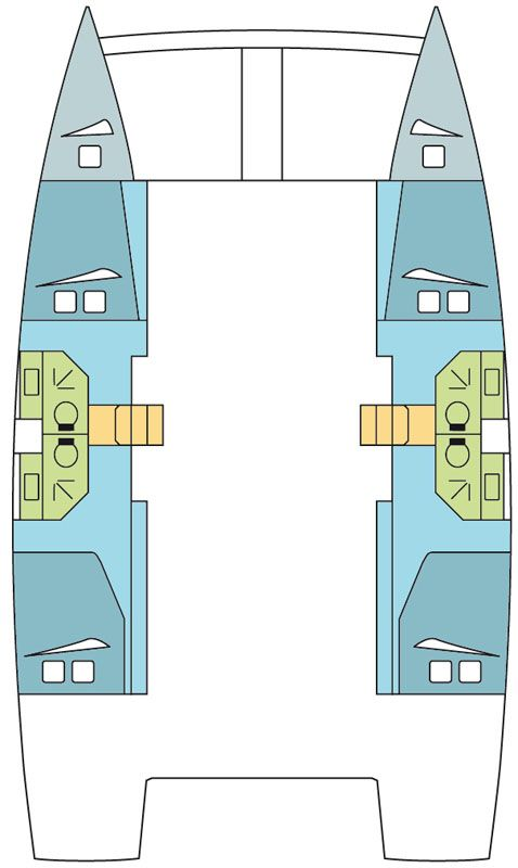 Catamaran to hire Raiatea Island at the best price