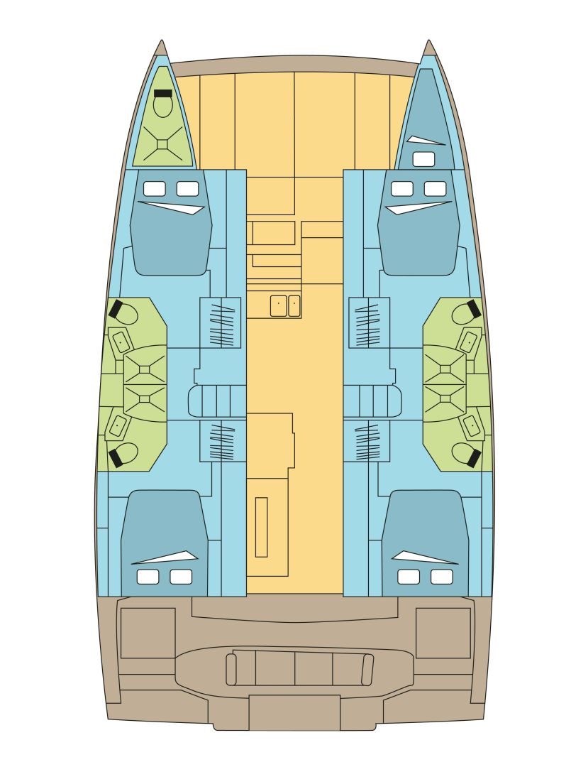 Charter a Bali Bali 4.4 in Parham Town on Samboat