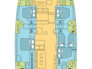 Hire Catamaran with or without skipper Bali Raiatea Island