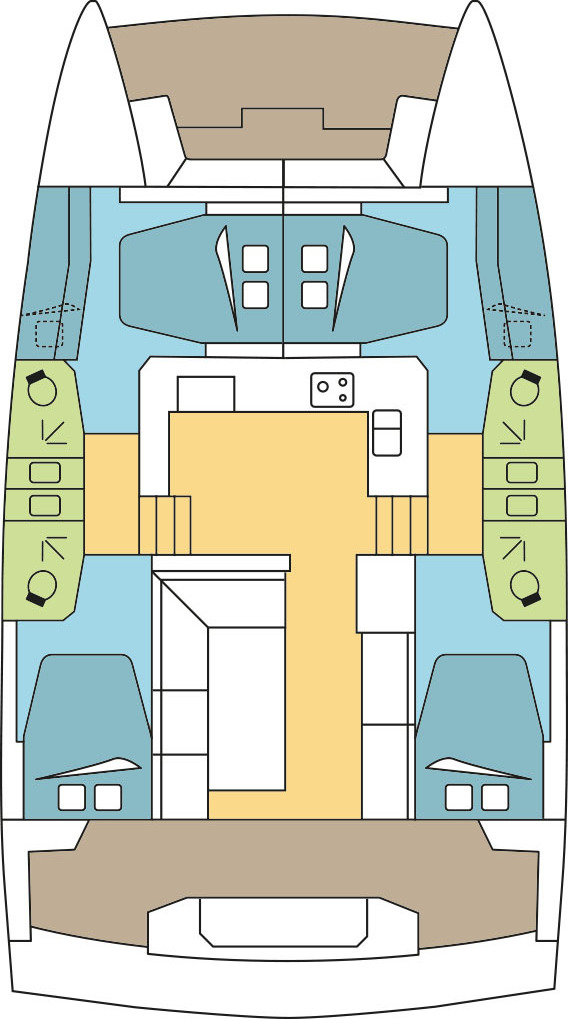 Hire a Bali Bali Catspace Voile Komolac