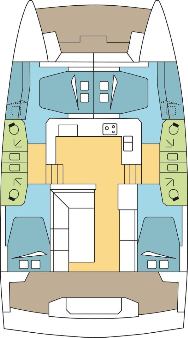 Catamaran to hire Raiatea Island at the best price