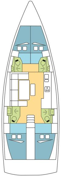 Hire a Dufour Dufour 460 Grand Large Kotor