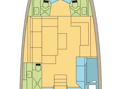 Hire a Dufour Dufour 470 Lefkáda