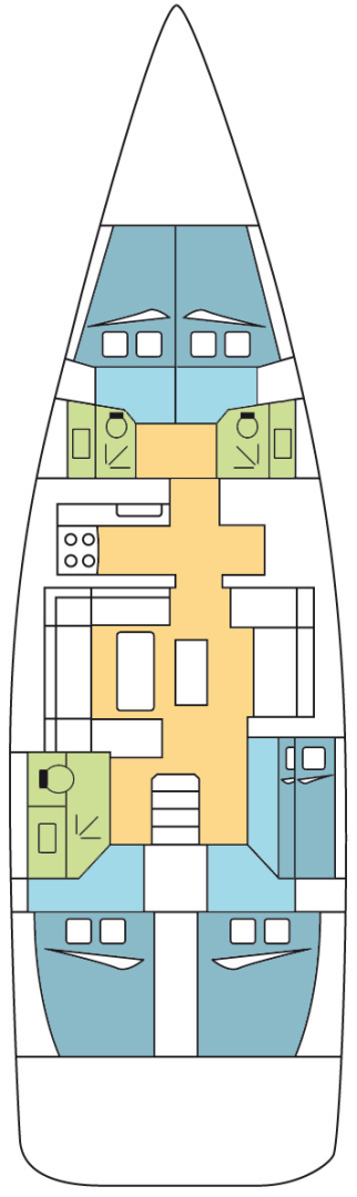 Yacht hire Palma de Mallorca cheap Dufour 520 Grand Large