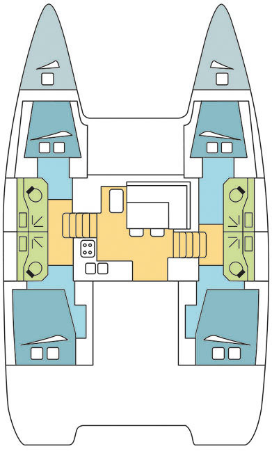 Hire Catamaran with or without skipper Lagoon Jolly Harbour