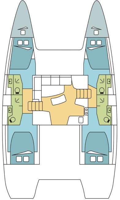 Yacht hire Palma de Mallorca cheap Lagoon 42