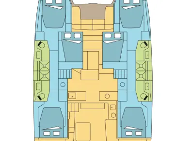 Lagoon Lagoon 51 charter bareboat or skippered in  La Paz