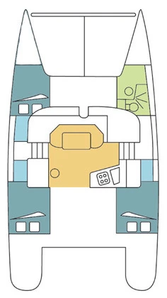 Hire Catamaran with or without skipper Fountaine Pajot Airlie Beach
