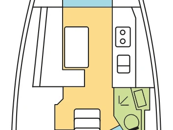 Yacht hire Zaton cheap Oceanis 38.1