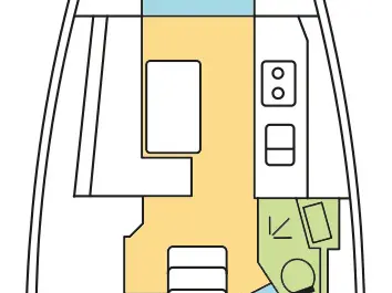 Yacht hire Zaton cheap Oceanis 38.1