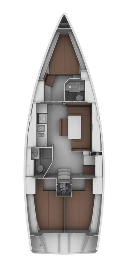 Bavaria Cruiser 40 charter bareboat or skippered in  Split