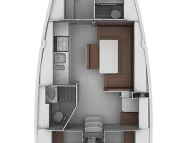 Bavaria Cruiser 40 charter bareboat or skippered in  Split