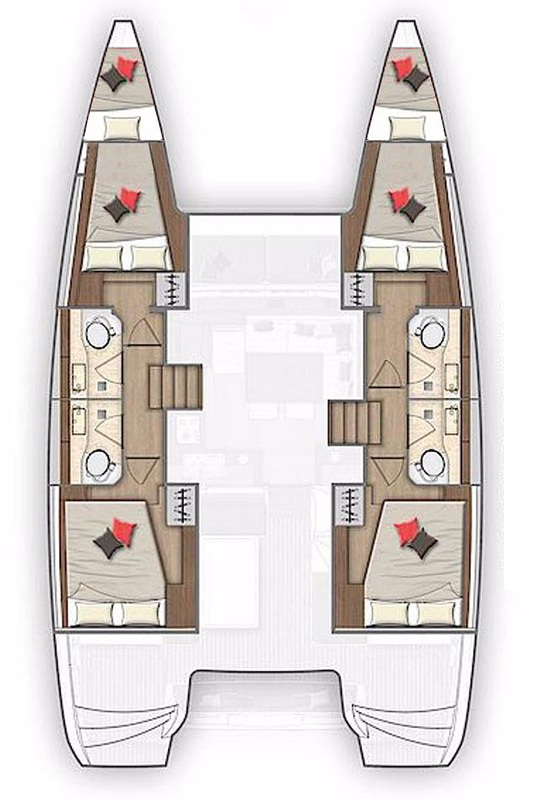 Yacht hire Biograd na Moru cheap Lagoon 40