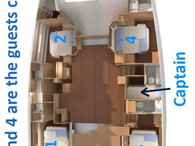 Yacht charter Capo d'Orlando - Dufour Dufour Catamarans 48 Sail on SamBoat