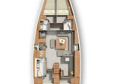 Sailboat hire in Seget Donji - Hanse Hanse 455