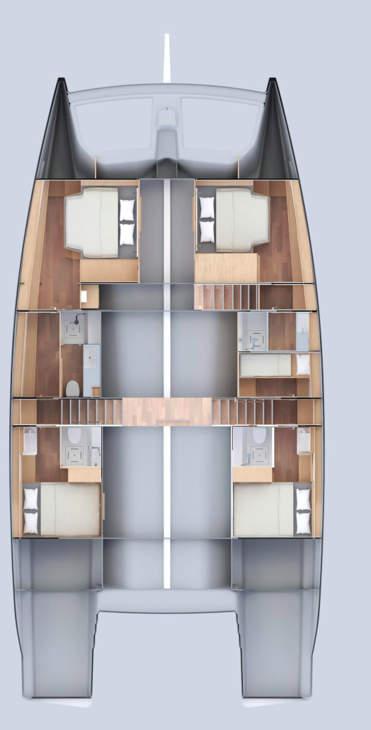 Hire Catamaran with or without skipper Mazarin Yachts Seget Donji