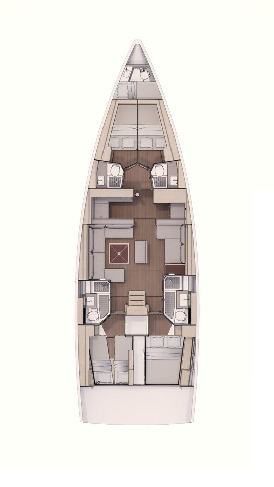 Hire Sailboat Dufour with a boat licence