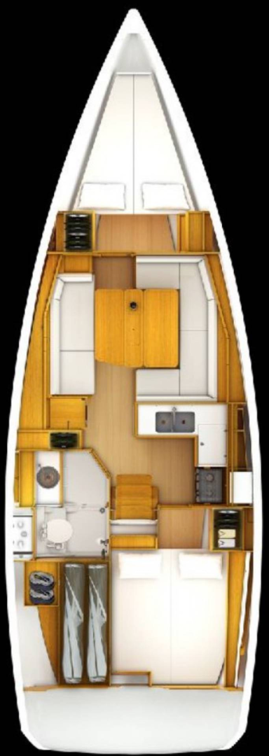 Sailboat hire in Road Town - Jeanneau Sun Odyssey 389