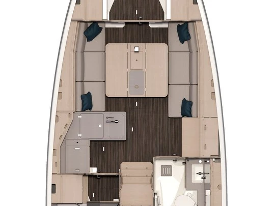 Hire Sailboat Dufour with a boat licence