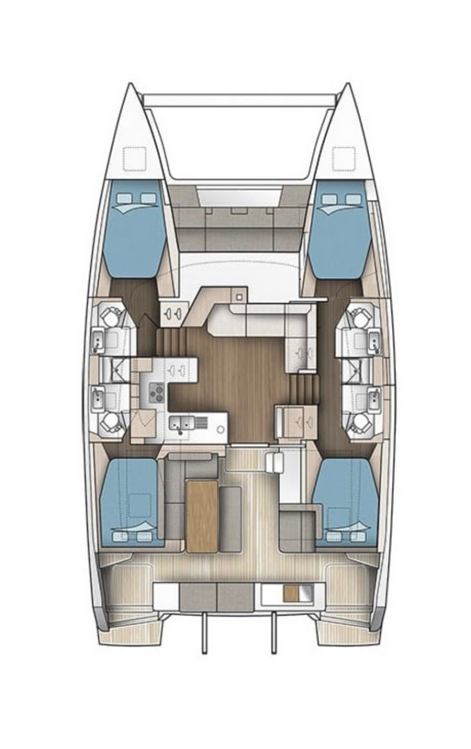 Yacht charter Road Town - Fountaine Pajot Astrea 42 on SamBoat