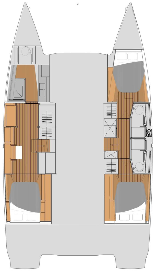 Catamaran hire in Road Town - Fountaine Pajot Elba 45