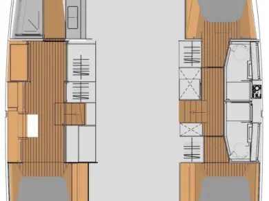 Catamaran hire in Road Town - Fountaine Pajot Elba 45