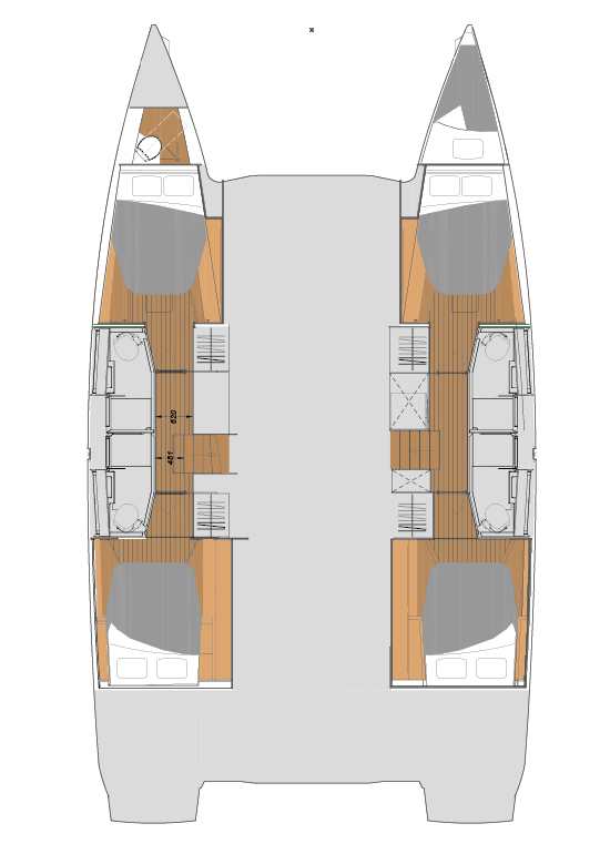 Hire a Fountaine Pajot Elba 45 Frenchtown