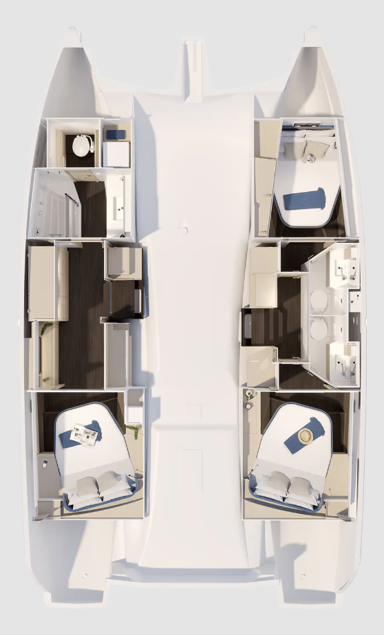 Catamaran hire in Road Town - Fountaine Pajot Fountaine Pajot FP 41 Maesto 3 