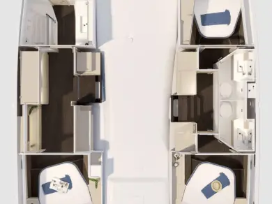 Catamaran hire in Road Town - Fountaine Pajot Fountaine Pajot FP 41 Maesto 3 