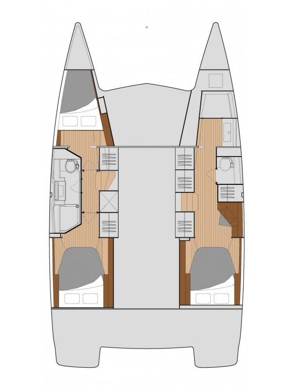 Fountaine Pajot Isla 40 charter bareboat or skippered in  Annapolis
