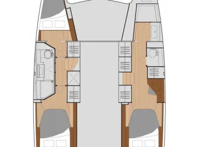 Fountaine Pajot Isla 40 charter bareboat or skippered in  Annapolis