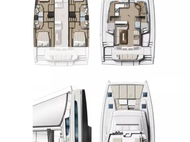Hire Catamaran with or without skipper Bali Marmaris